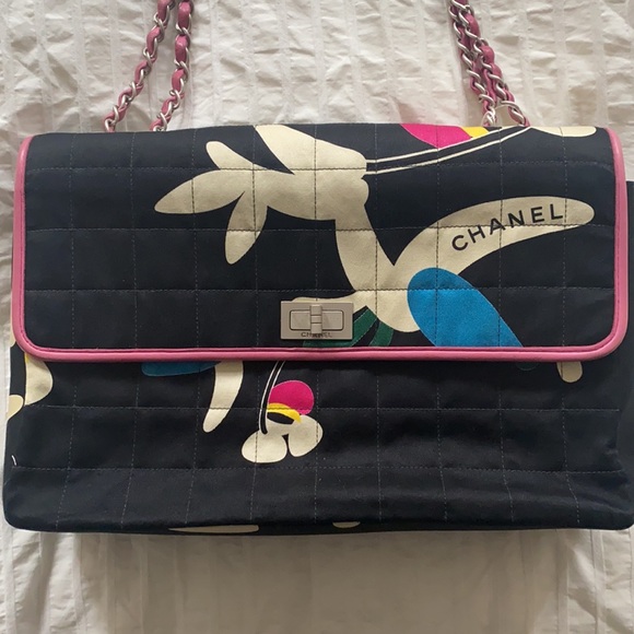 Chanel Jumbo Chocolate Bar Flap Bag - Picture 2 of 12